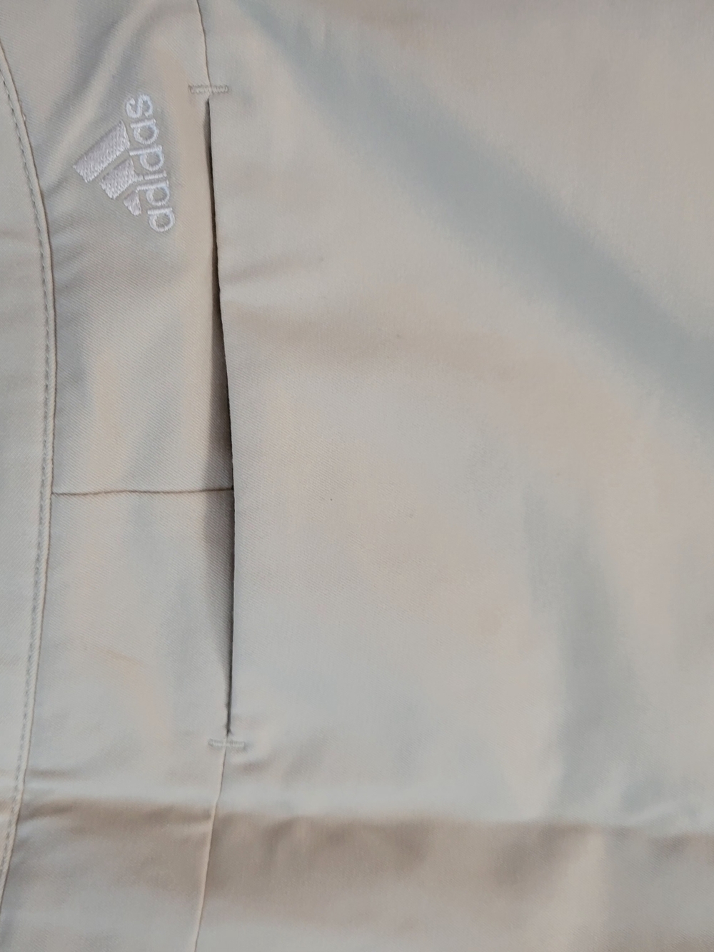 Adidas ClimaCool Golf Skort Skirt Beige Tan Pleated Athletic Tennis Women's Size - Picture 5 of 6